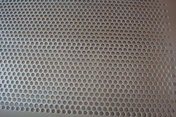 Strato perforato foro rotondo laminato a freddo 3mm d'acciaio AISI del piatto di ASTM SS304H ss