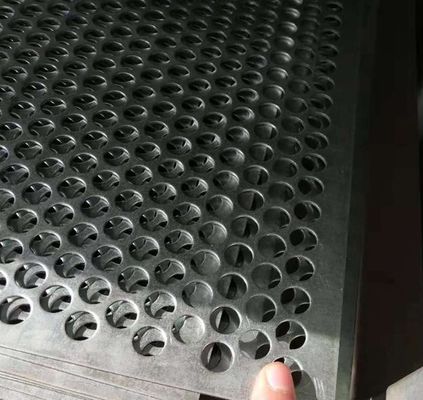 SS309S ha perforato il piatto che d'acciaio degli ss il foro rotondo ha perforato lo strato 10mm