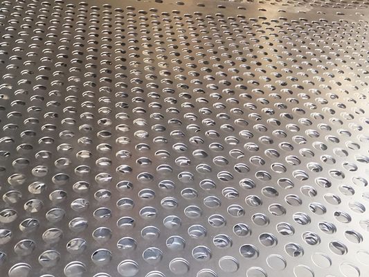 Il foro rotondo ASTM del piatto perforato di acciaio inossidabile SS301 ha perforato AISI