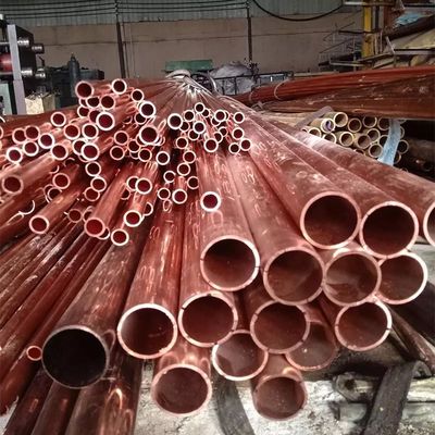 Metropolitana del tubo del rame di ASTM C12000 40 millimetri di Cu DHP di TU1 diritto