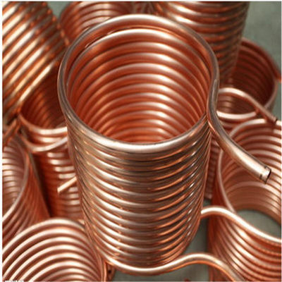 Bobina luminosa 150mm del tubo della metropolitana di rame di ASTM C12200 per l'attrezzatura di refrigerazione