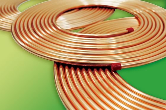 Bobina del tubo del rame di TU1 ASTM C10200 per condizionamento d'aria e refrigerazione
