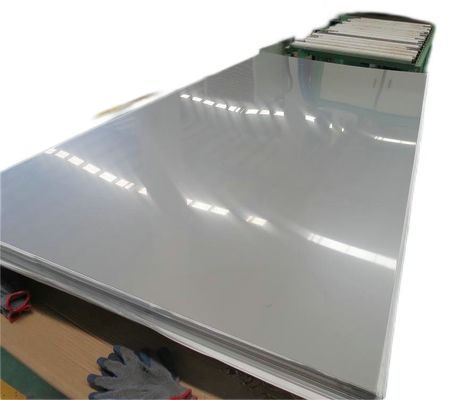 Specchio resistente alla corrosione in lamiera di acciaio inossidabile 304 calibro 24 4 &quot;X 8&quot;.