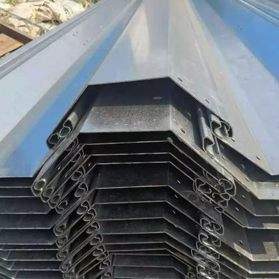 Grondaia per la pioggia in acciaio zincato per serra collegata commerciale 2,0 mm