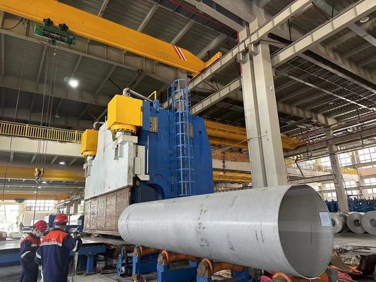 304 2205 diametro 150mm del tubo di acciaio inossidabile di 904L ERW grande