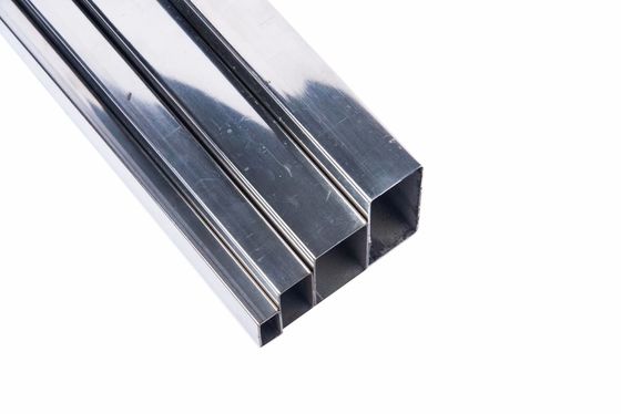 Quadrato saldato ERW 316 4mm della metropolitana ASTM A554 304 di acciaio inossidabile della cavità