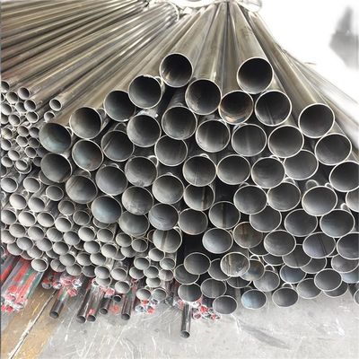Il tubo di acciaio inossidabile di ASTM A554 ha saldato le pareti sottile 304 giro vuoto di 200mm - di 16m