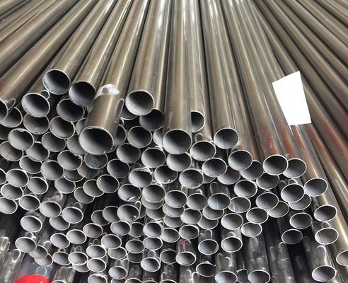 Il tubo di acciaio inossidabile di ASTM A554 ha saldato le pareti sottile 304 giro vuoto di 200mm - di 16m