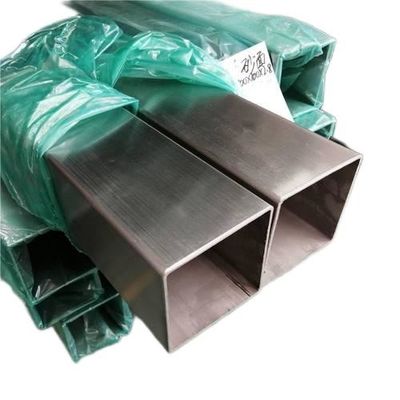 Profilo del tubo 8.0mm A554 GR della metropolitana di acciaio inossidabile della cavità del quadrato SS304