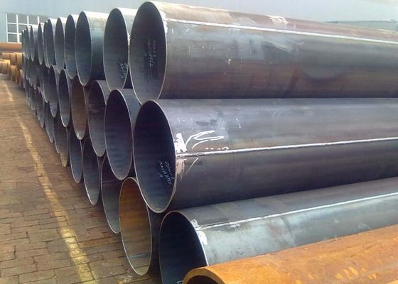 Tubo saldato d'acciaio 2MM AISI del metallo del grande diametro di GBT14291 2006 Q235B X80