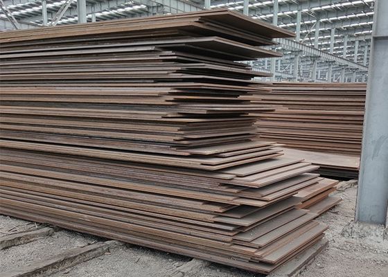 Corten d'arrugginimento che sopravvive rivestimento 2B dell'acciaio SMA400AW BW CW 40mm 50mm