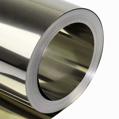 Metallo decorativo 50.0mm del rotolo di nastro inossidabile di superficie luminoso di SUS302 8K per l'elevatore